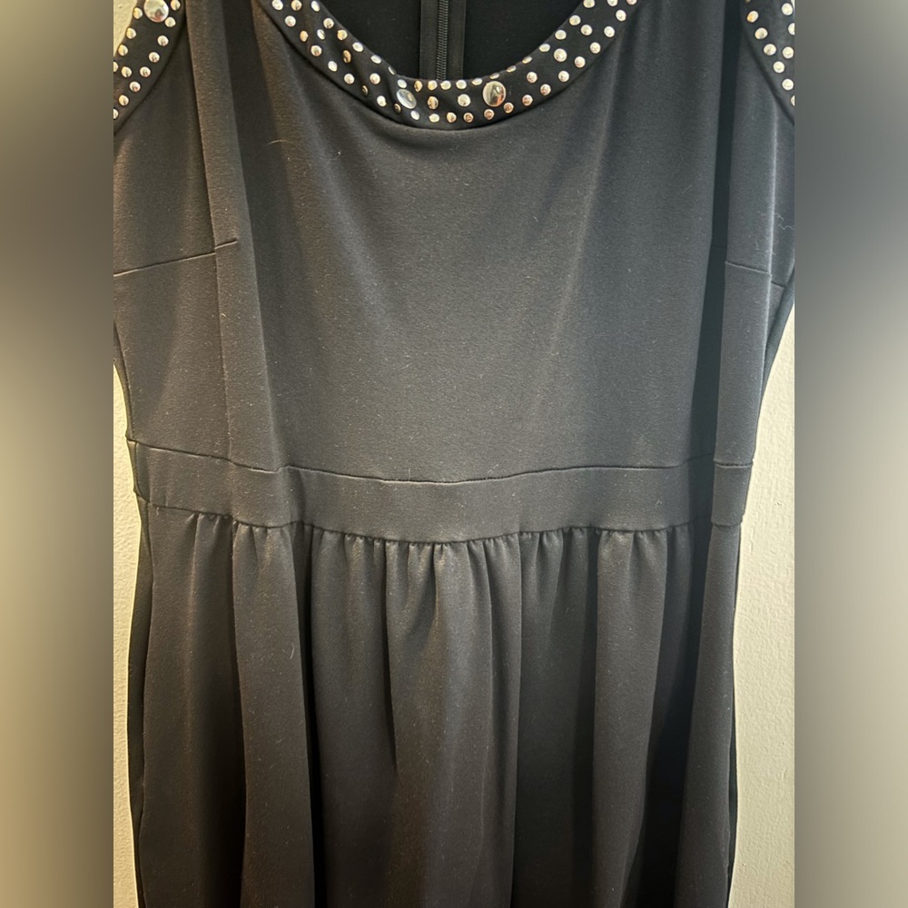 Black Cynthia Rowley sleeveless dress, sz L